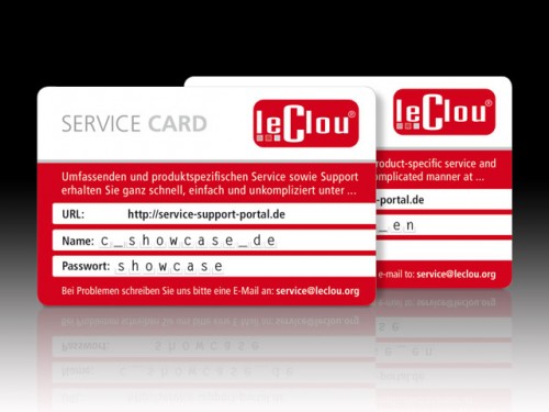 le clou Service Cards