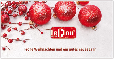 le clou wünscht Ihnen frohe Weihnachten